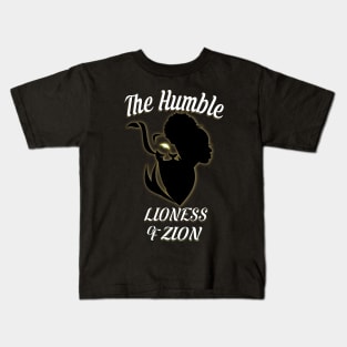 Lioness of Zion Lioness Queen of Israel Kids T-Shirt